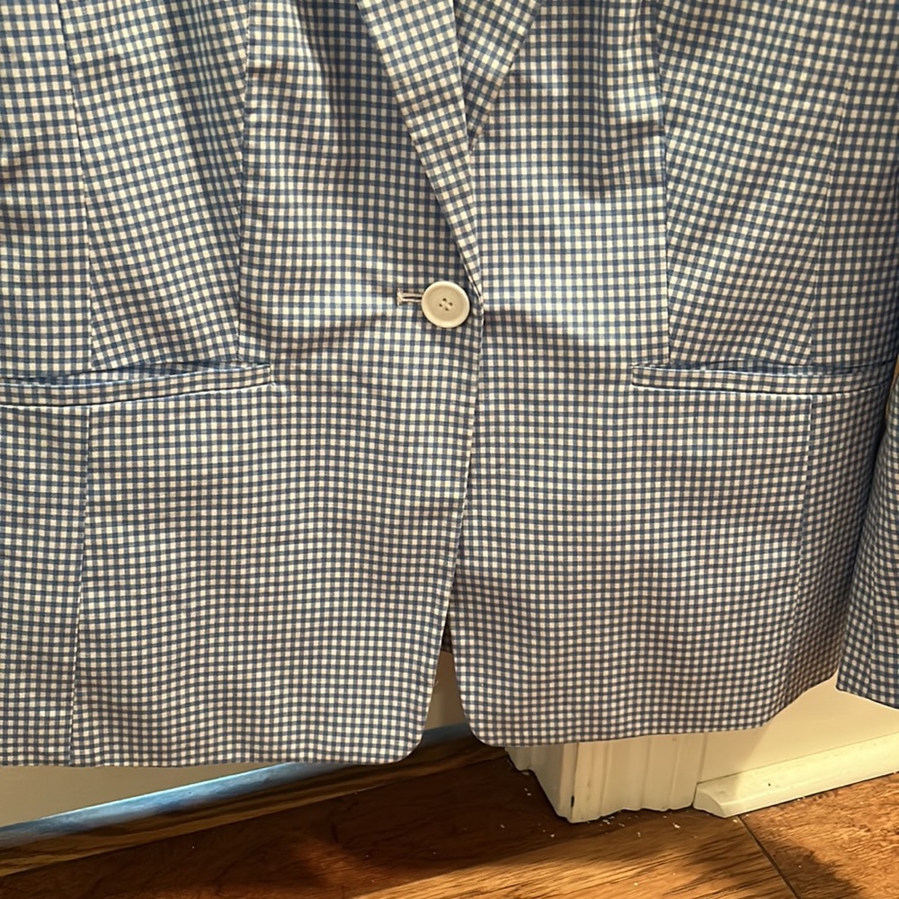 Talbots One Button Blazer - image 3